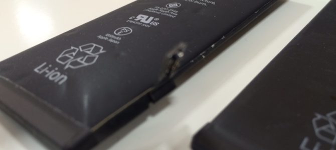 アイフォン修理報告【iPhone6バッテリー膨張】