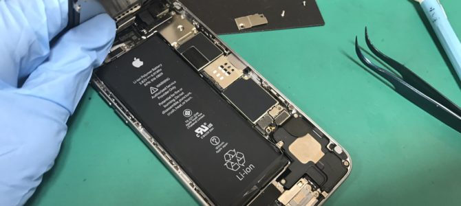 アイフォン修理報告【iPhone6フロントパネル】