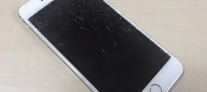 iPhone買取【割れたiPhone6Plus】