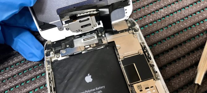 iPhone修理報告【自己修理失敗】